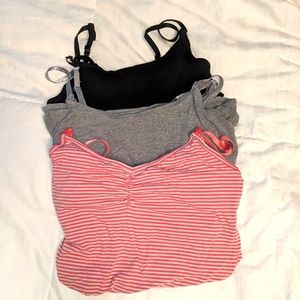 Nursing/maternity tank top